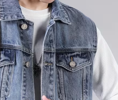 Jeans Motorbike Vest